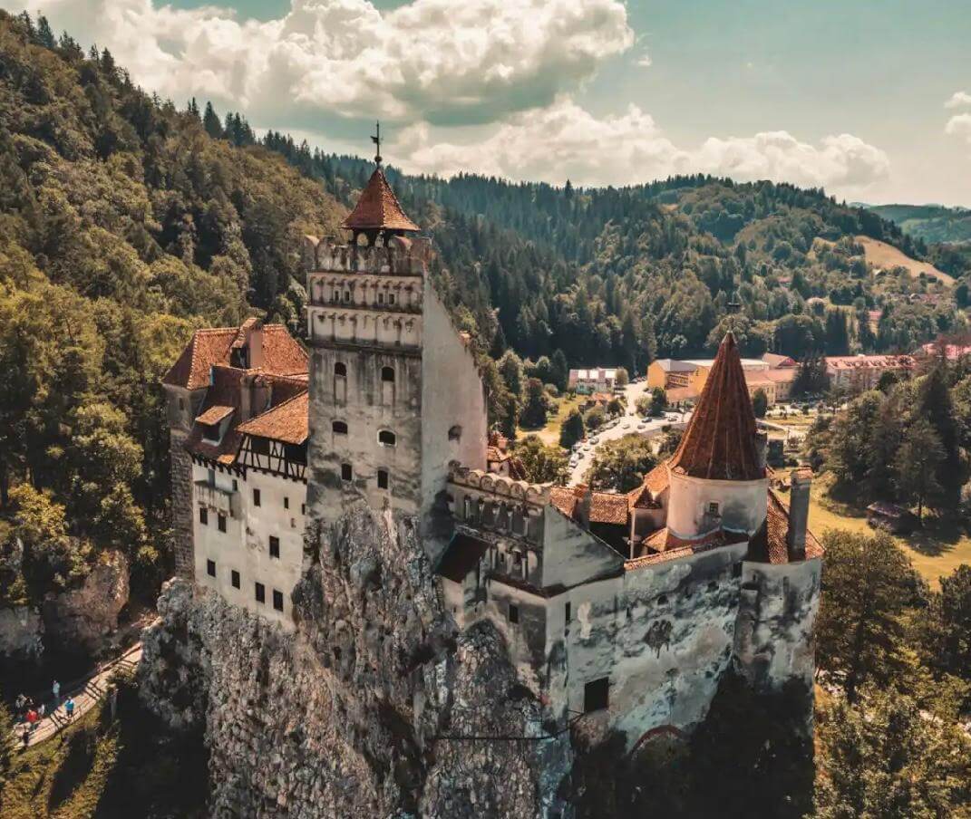 Bran Castle view